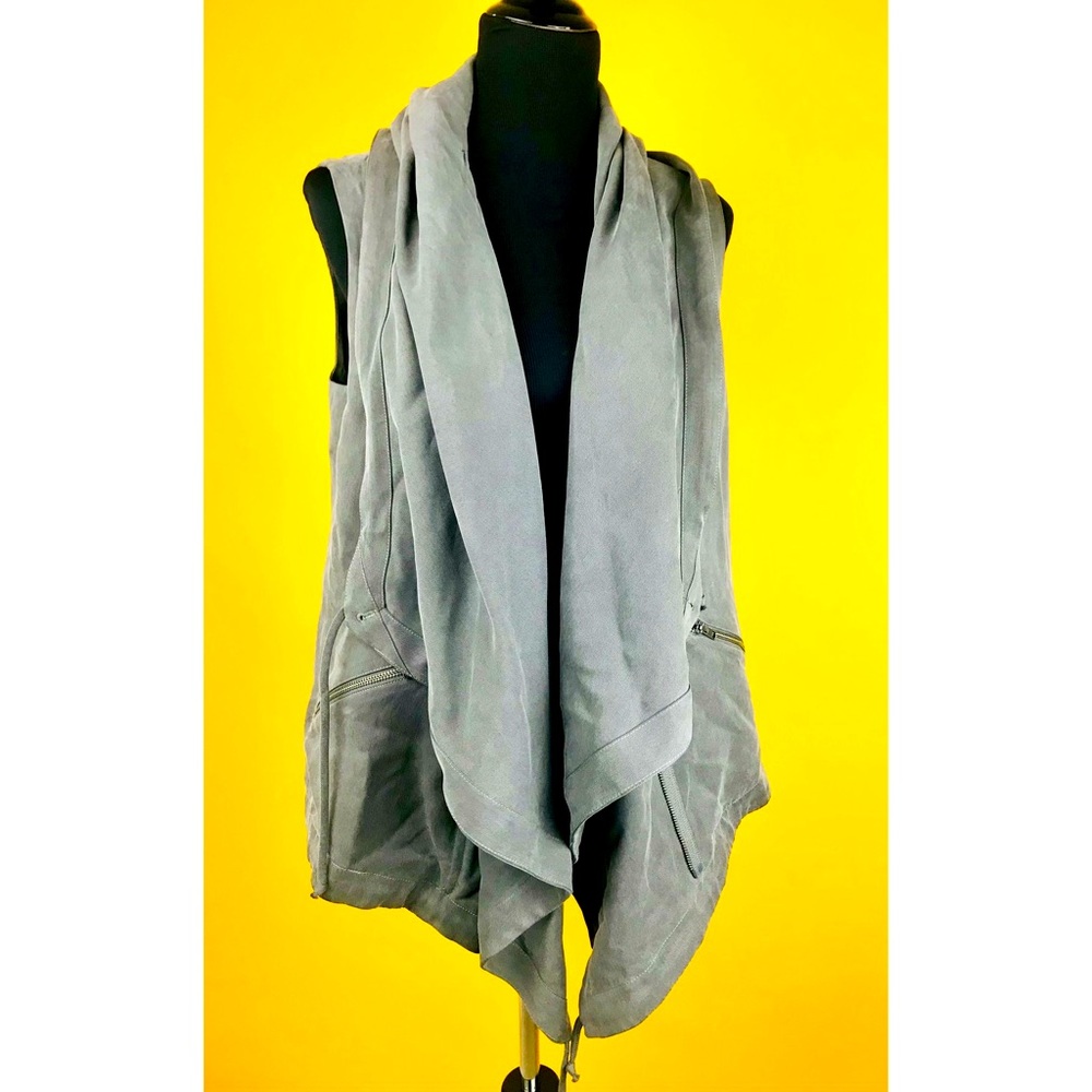 Reese + Riley Hooded Drawstring Vest